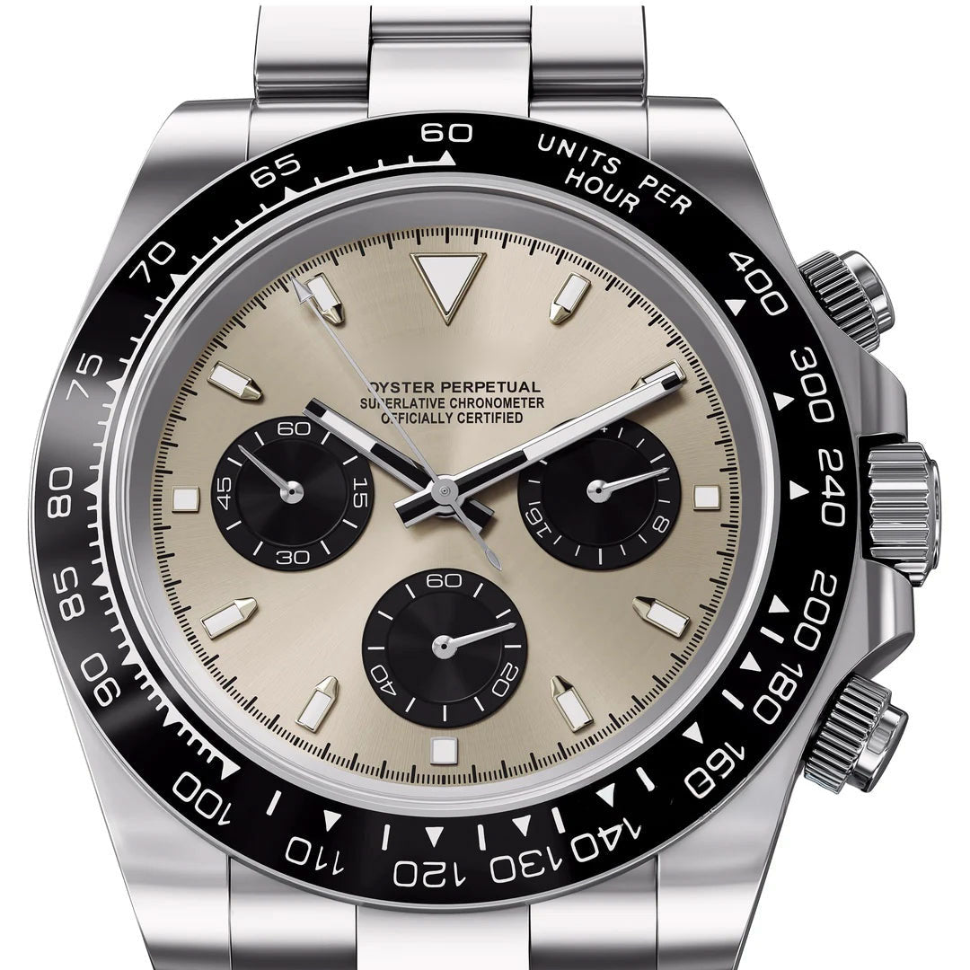 Racing Chronograph 40 mm – Sølv/Champagne