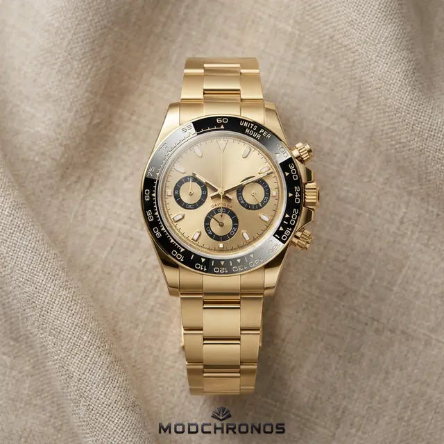 Racing Chronograph 40 mm – Gull/Sort