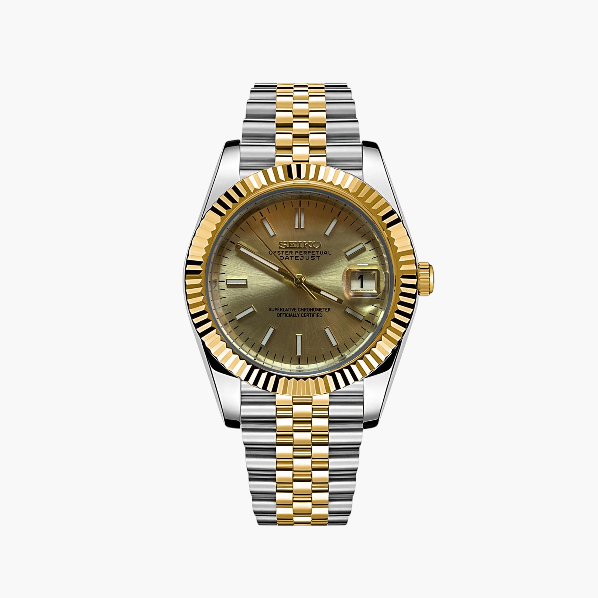 Seikojust Twotone Gold