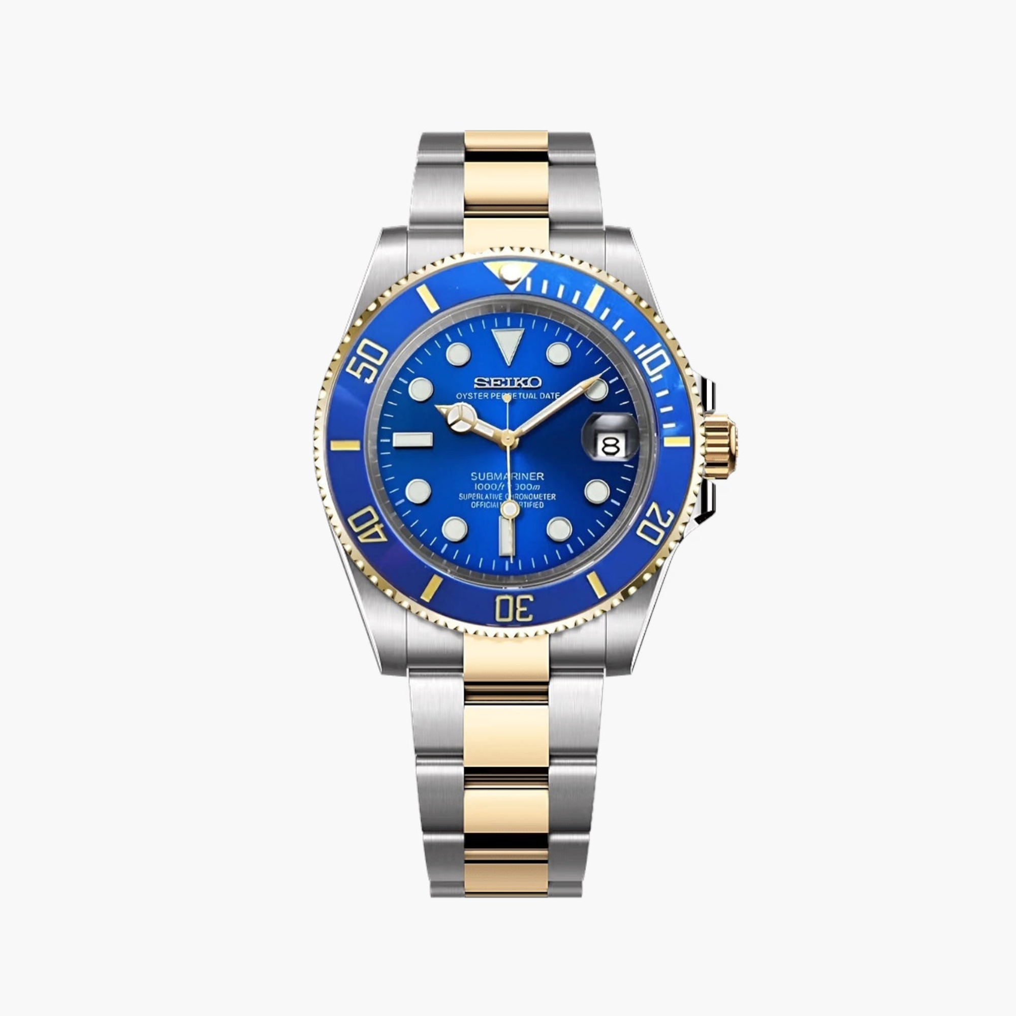 Seikomariner Blue Twotone