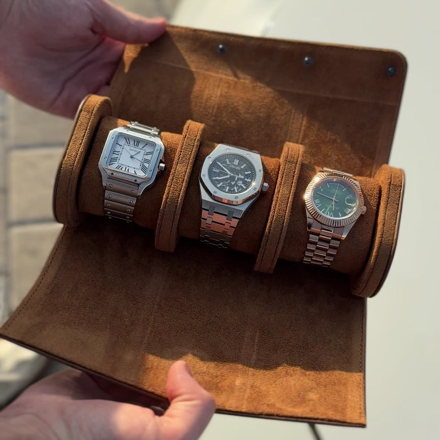 Travel Case for 3 Watches