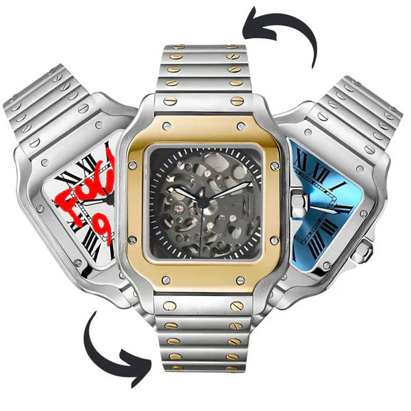 Build Your Own Square Dress Watch – NH35 (2)