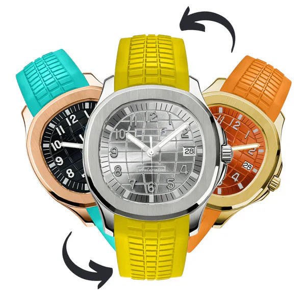 Build Your Own Sports Watch with Rubber Strap – NH35 (2)