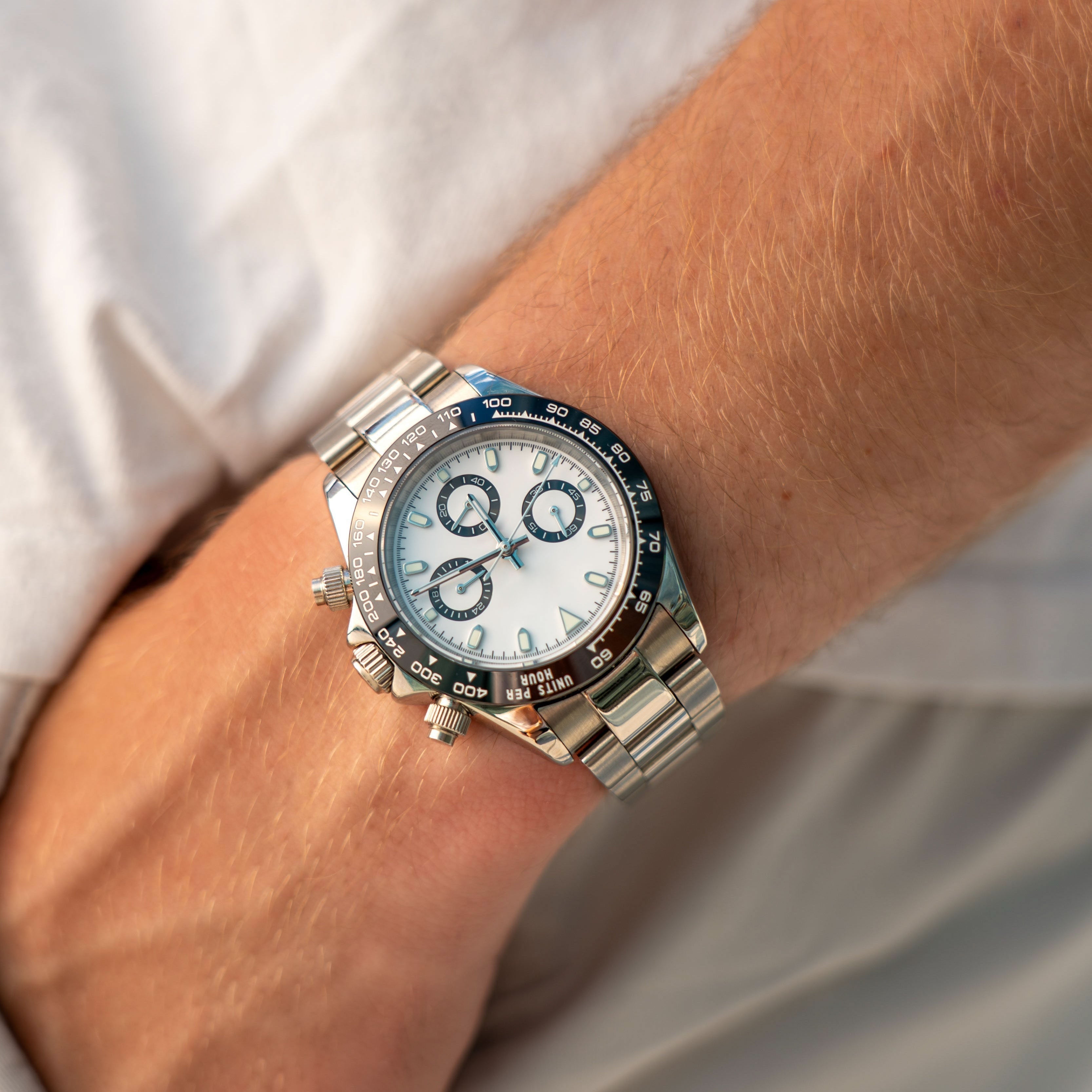 Racing Chronograph 40 mm – Vintage Panda