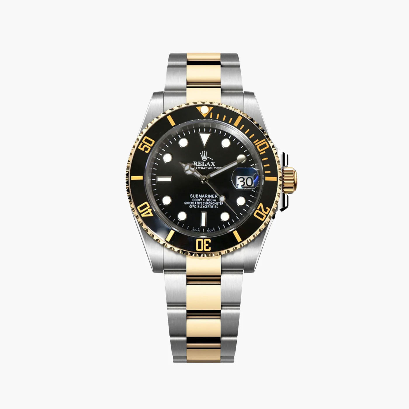 Automatisk Dykkerklokke 40 mm – Tofarget