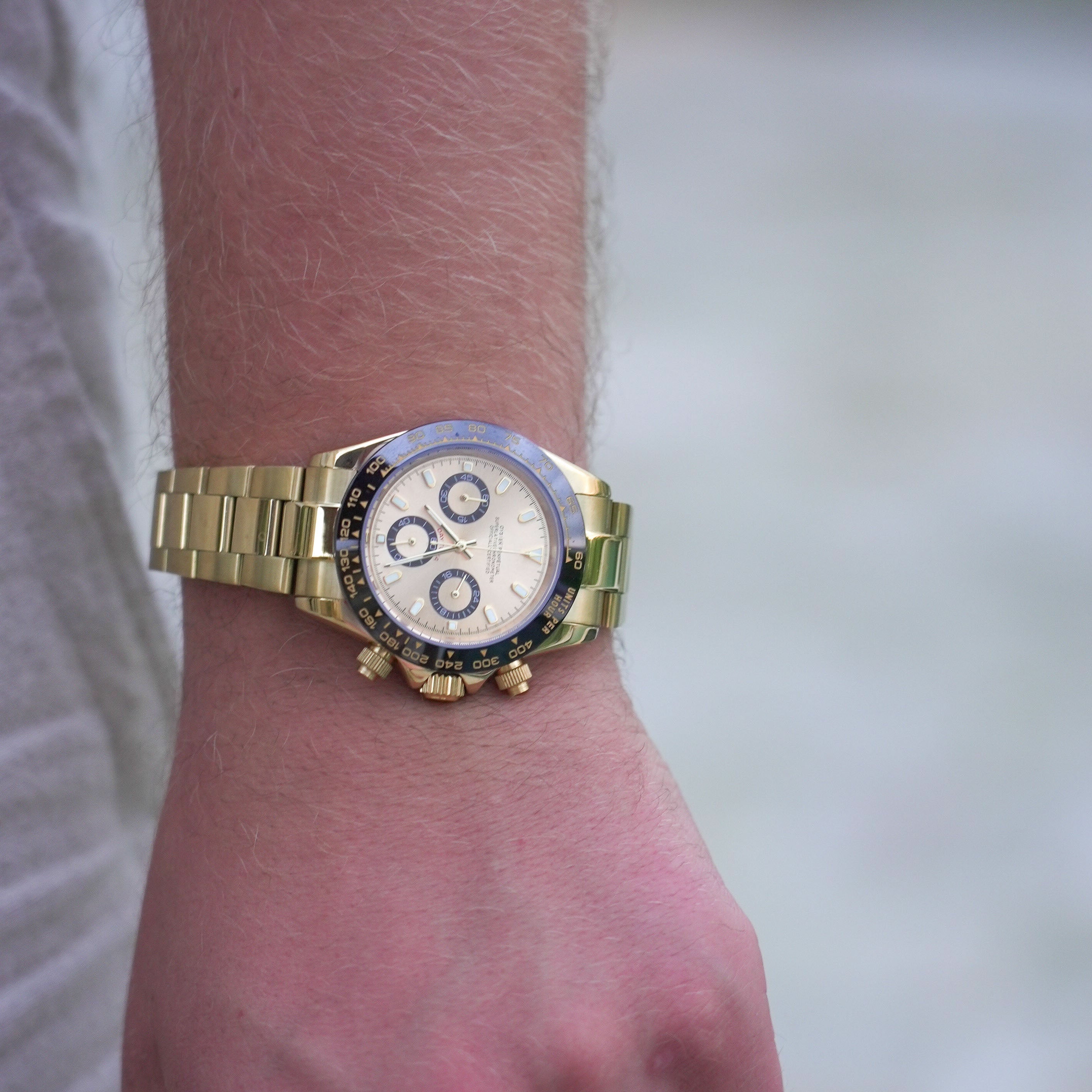 Racing Chronograph 40 mm – Gull/Sort