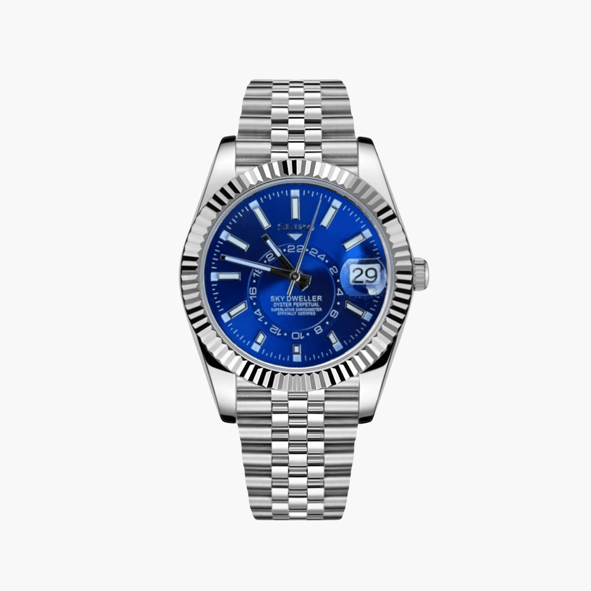 SeikoDweller Blue