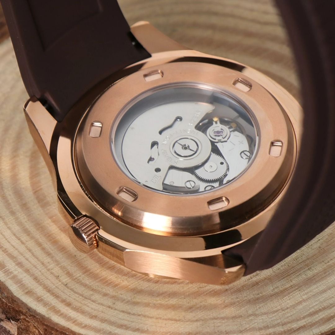 Seikonaut Brown Rosegold