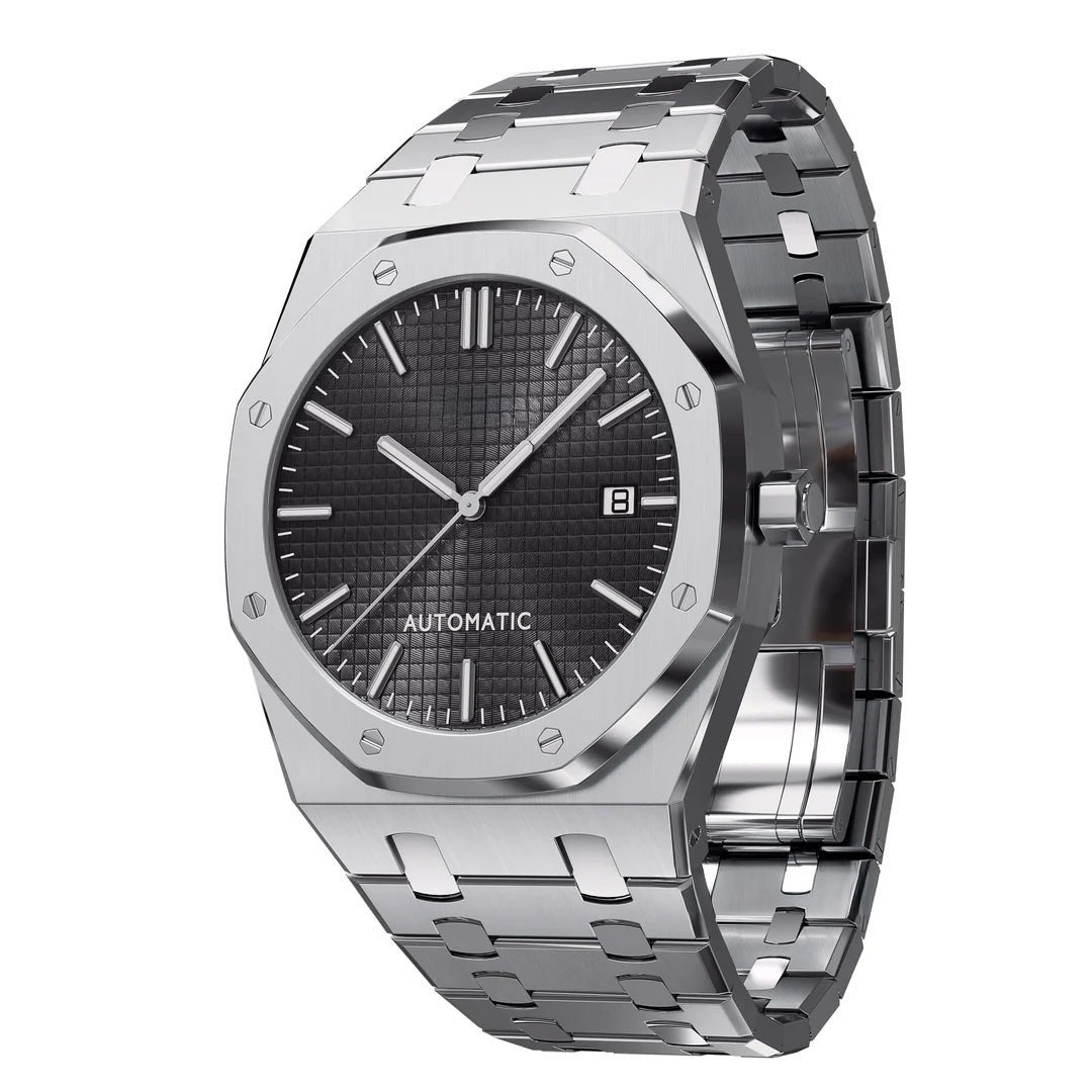 Octagonal Sports Watch – Black