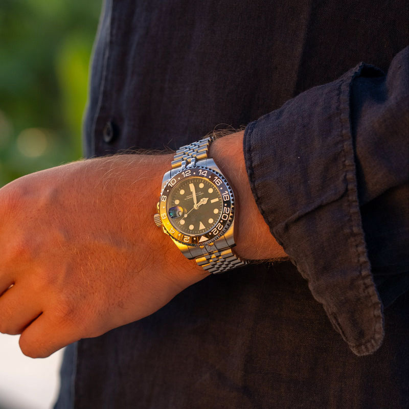 GMT Automatklokke 40 mm – Helsvart